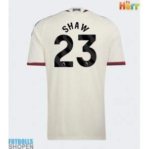 Billiga Manchester United Luke Shaw #23 Tredjeställ 2026-27 Kortärmad